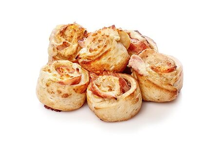 Рулетики с ветчиной