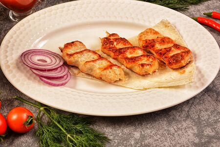 Люля-кебаб из курицы