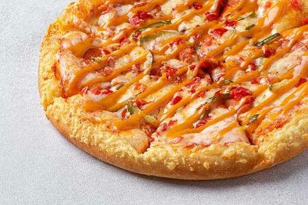 Пицца Домашняя на толстом с сыром