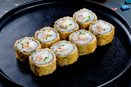 Жареный ролл Сяке Темпура