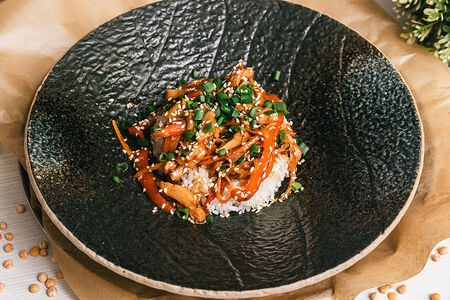 Рис с курицей