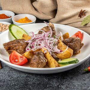 Казан-кебаб с говядиной