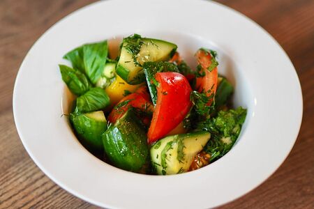 Салат из свежих овощей