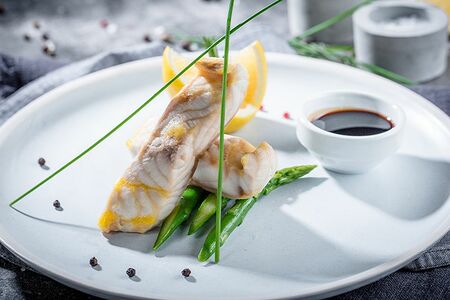 Осетрина на пару