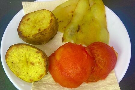 Ассорти из овощей на мангале