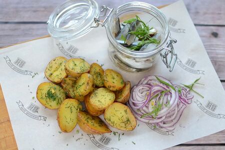 Килька с картофелем бейби