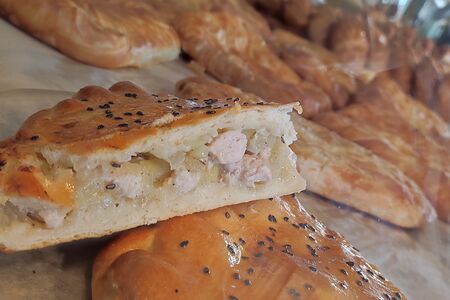 Пирог с горбушей