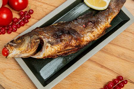 Шашлык из сибаса