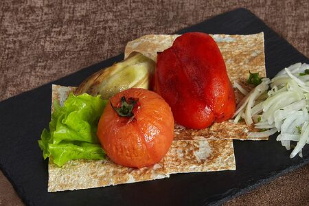 Овощи на углях