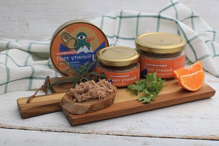 Риет утиный с апельсином