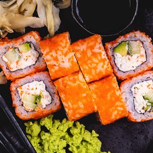 Калифорния с крабом