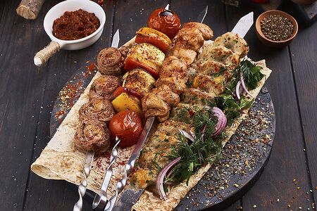 Гриль Микс на 3 персоны