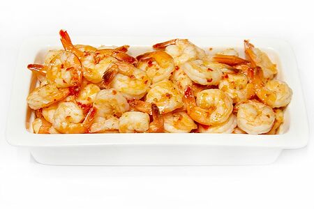 Креветки в сладком соусе