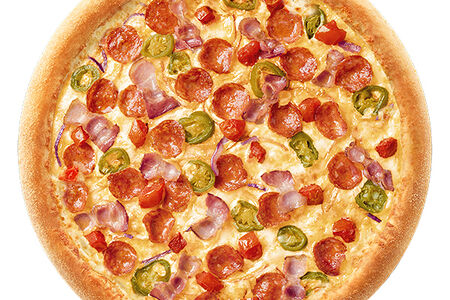 Чоризо и острый бекон 33 см Оригинальная