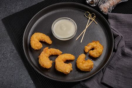 Креветки темпура