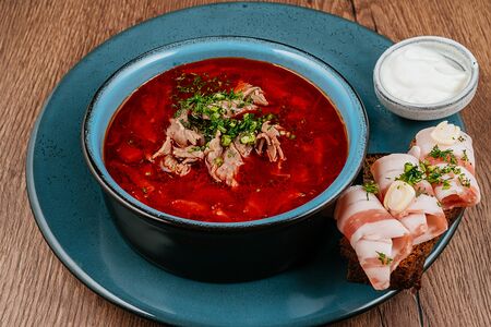 Борщ с говядиной