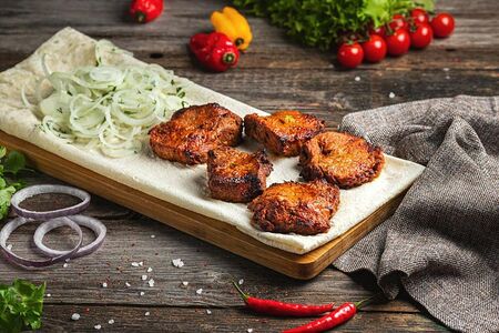 Шашлык бастурма из говяжьей вырезки