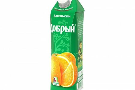 Сок апельсиновый Добрый