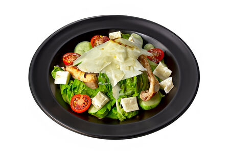 Салат Цезарь с курицей