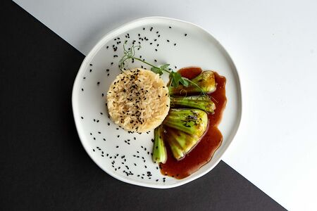 Жасминовый рис с тайским соусом