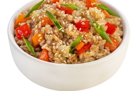 Тяхан с овощами