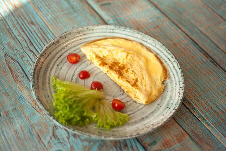 Омлет из трех яиц