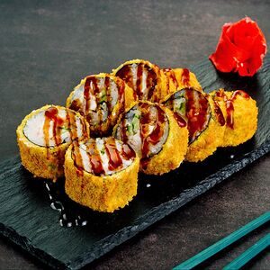 Темпо креветка с огурцом