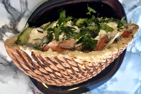 Донар на углях с курицей