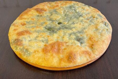 Осетинский пирог со шпинатом и сыром