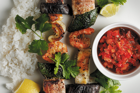 Морской шашлык