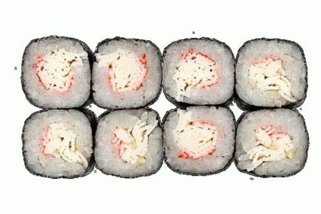 Маки с крабом