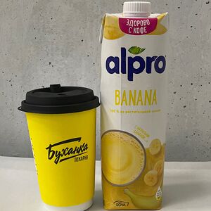 Кофе Капучино на банановом молоке