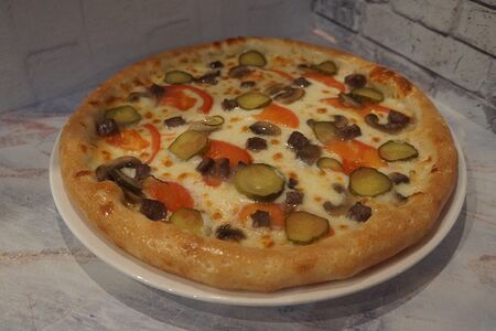 Чизбургер-пицца