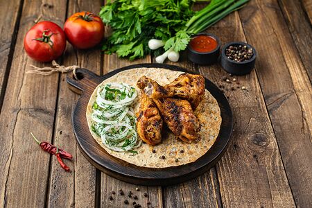 Шашлык из куриной голени