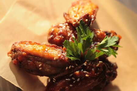 Куриные крылья по-тайски