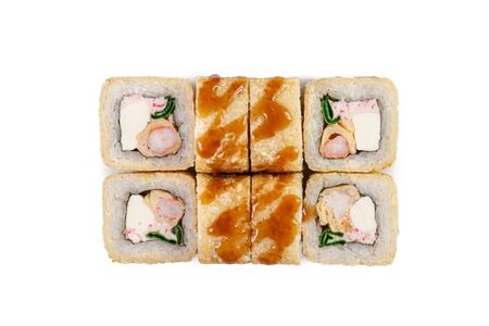 Ролл креветка-краб темпура