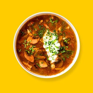 Солянка со сметаной