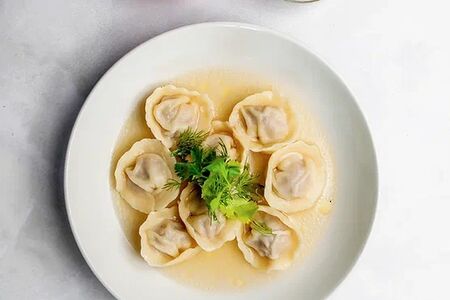 Пельмени с курицей