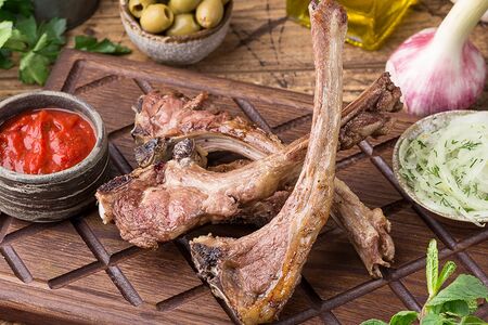 Баранья корейка