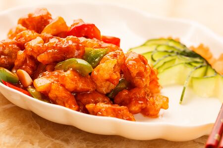 Свинина с ананасом