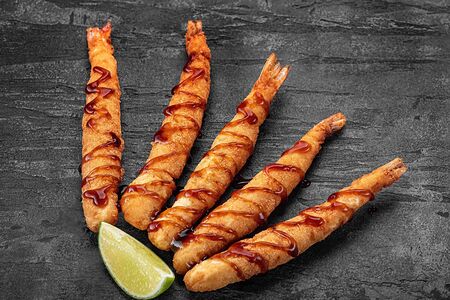 Креветки темпура 