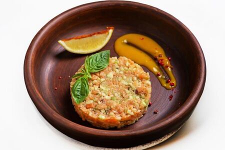 Тартар из лосося