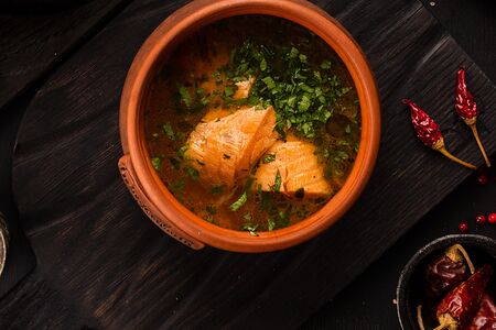 Рыбный суп по-грузински