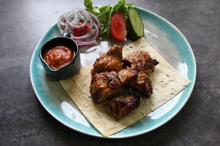 Шашлык из cвиной шейки