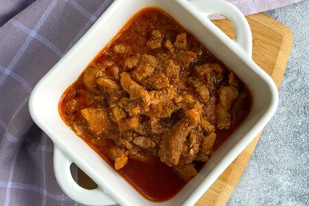 Поджарка из свинины