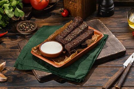 Гренки чесночные