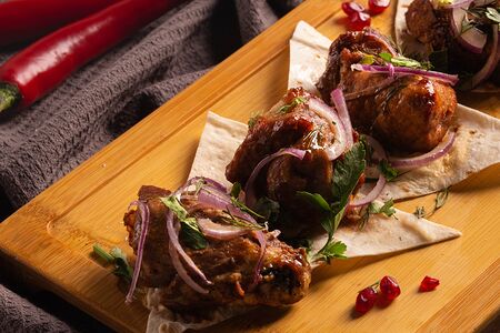 Шашлык из cвинoй шеи