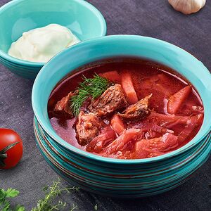 Борщ с говядиной