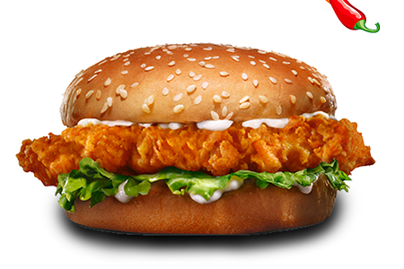 Острый Криспи Чикен сэндвич