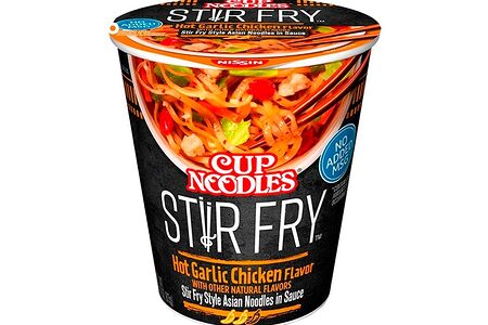 Лапша Cup Noodles Stir Fry Чесночный вкус курицы